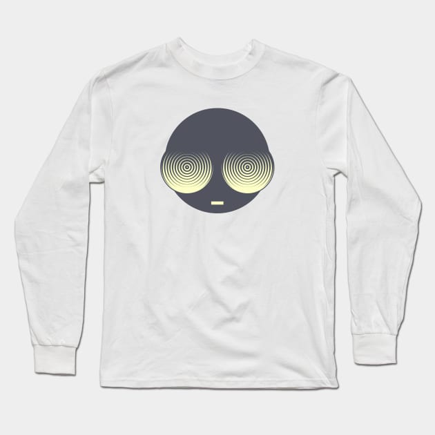 Funny Robot Long Sleeve T-Shirt by Drop23